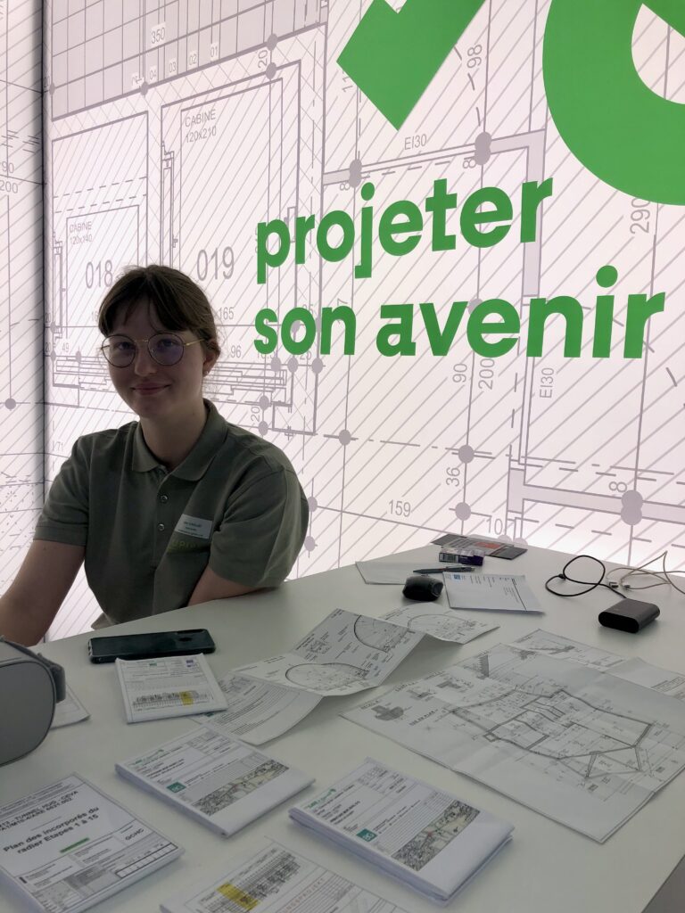 Conceptualisation et animation du stand de l'Union Patronale des Ingénieurs et Architectes du Canton de Vaud lors d'un salon.
